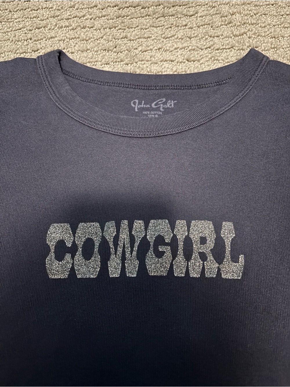 Rare Brandy Melville Cowgirl Tee